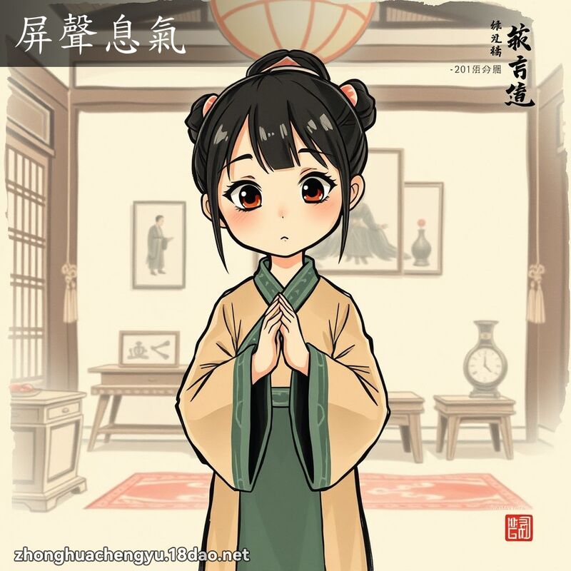屏聲息氣 配图