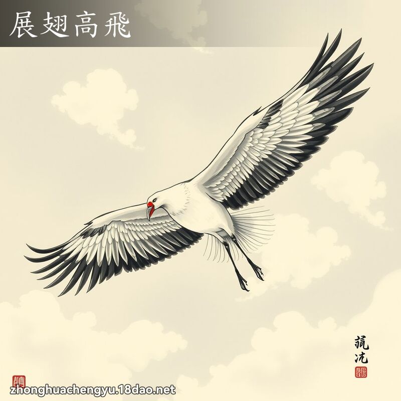 展翅高飛 配图