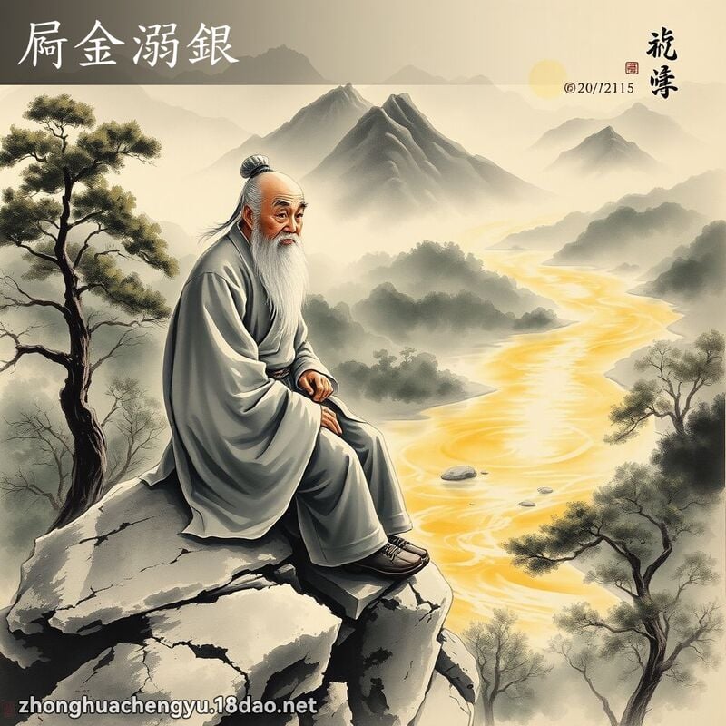 屙金溺銀 配图
