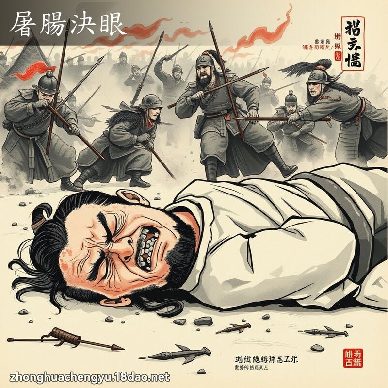 屠腸決眼 配图