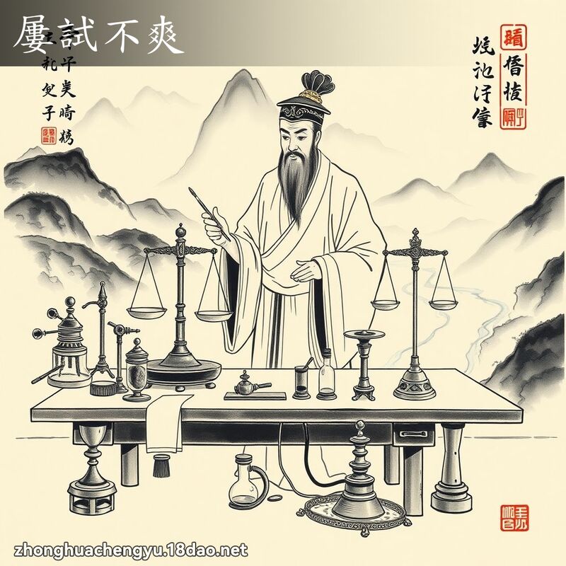屢試不爽 配图