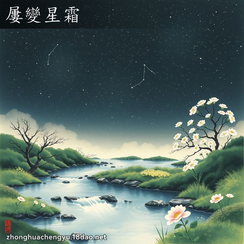 屢變星霜 配图