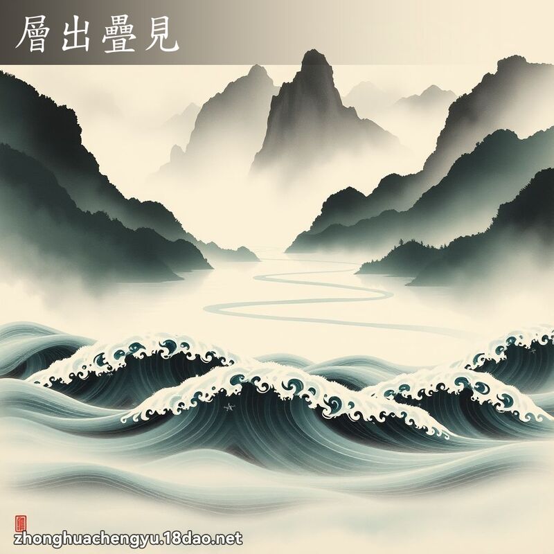 層出疊見 配图