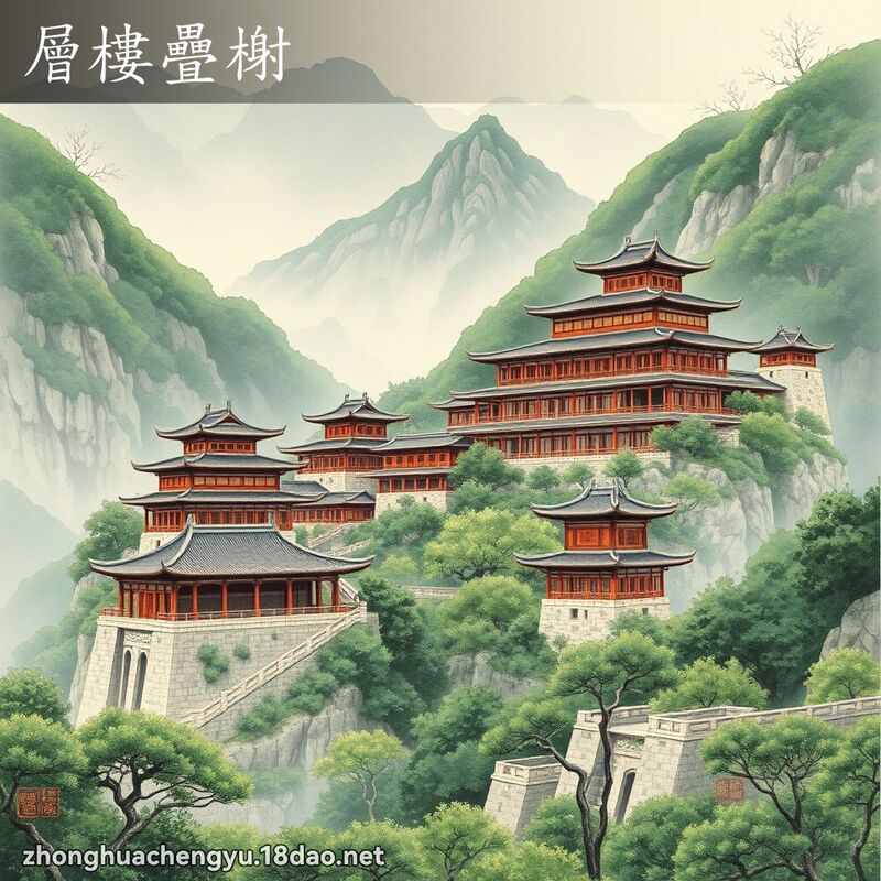 層樓疊榭 配图