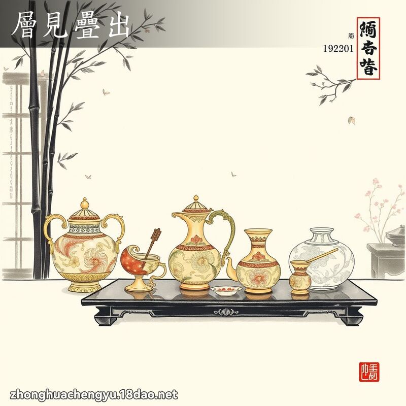 層見疊出 配图