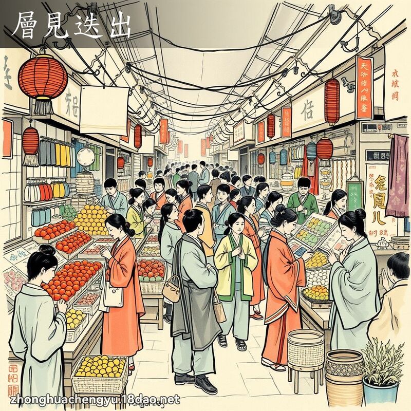 層見迭出 配图