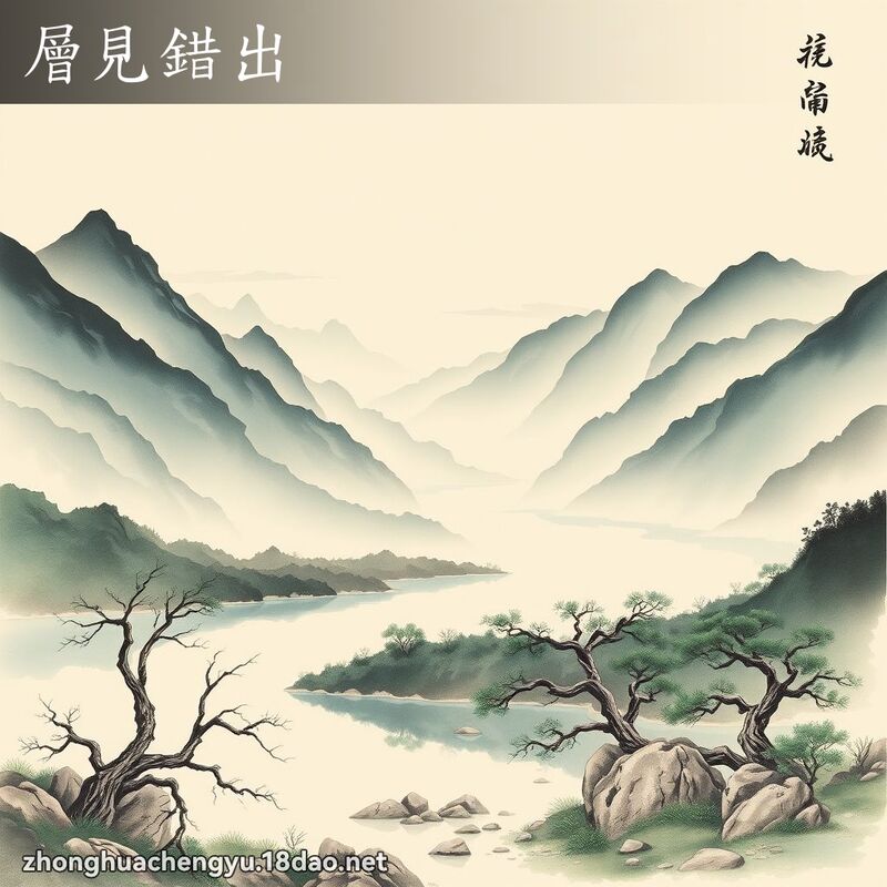 層見錯出 配图
