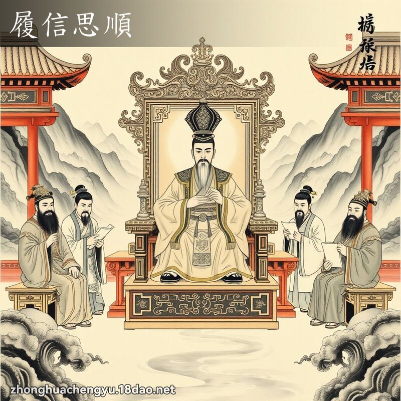 履信思順 配图