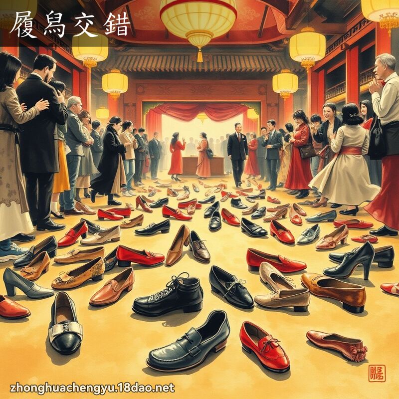 履舄交錯 配图
