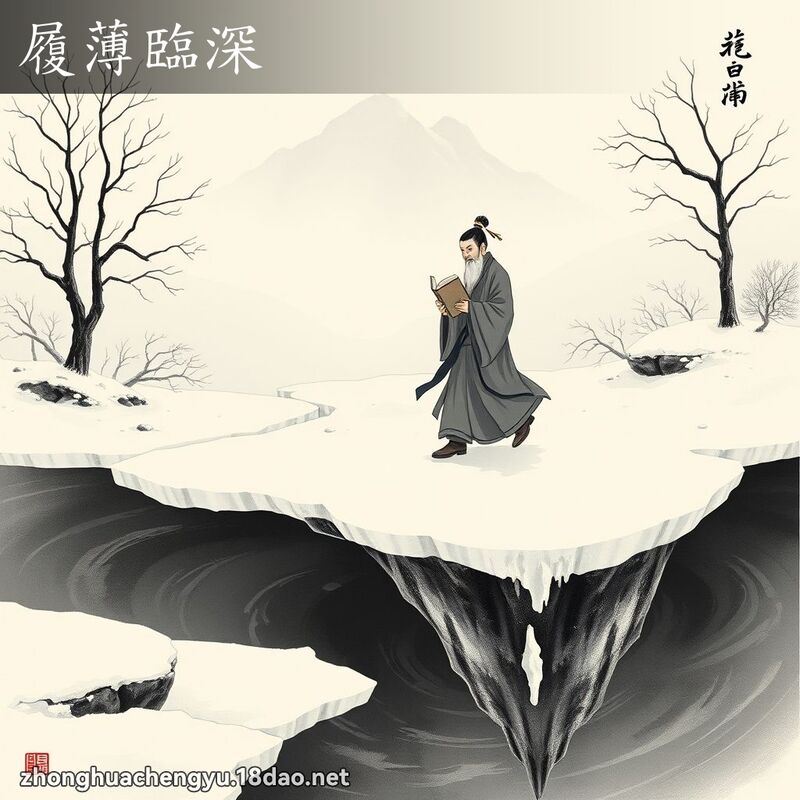 履薄臨深 配图