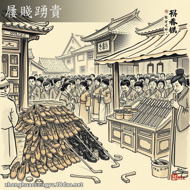 屨賤踴貴 配图