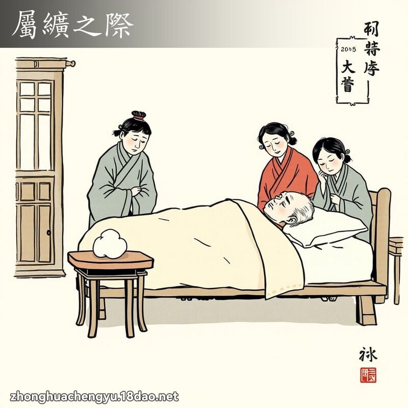 屬纊之際 配图