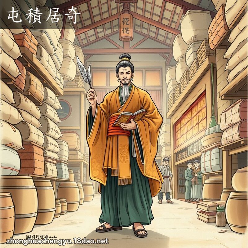 屯積居奇 配图