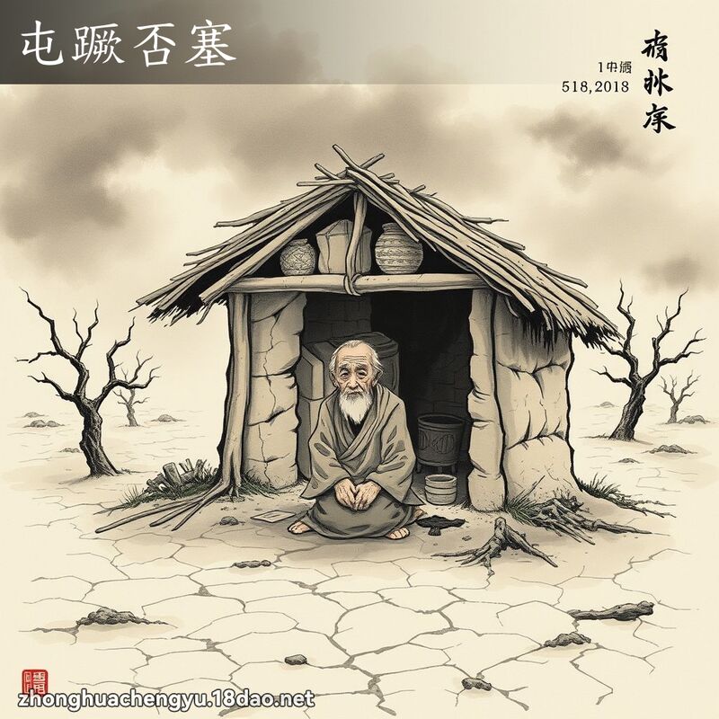 屯蹶否塞 配图