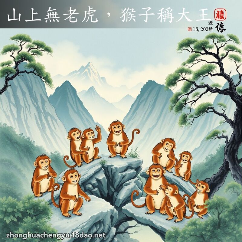 山上無老虎,猴子稱大王 配图