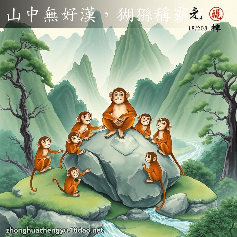 山中無好漢,猢猻稱霸王 配图