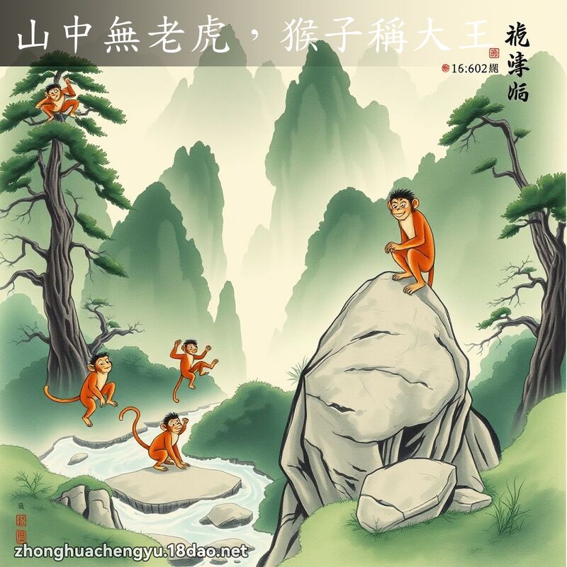 山中無老虎,猴子稱大王 配图