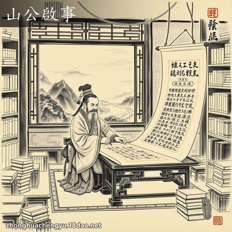 山公啟事 配图