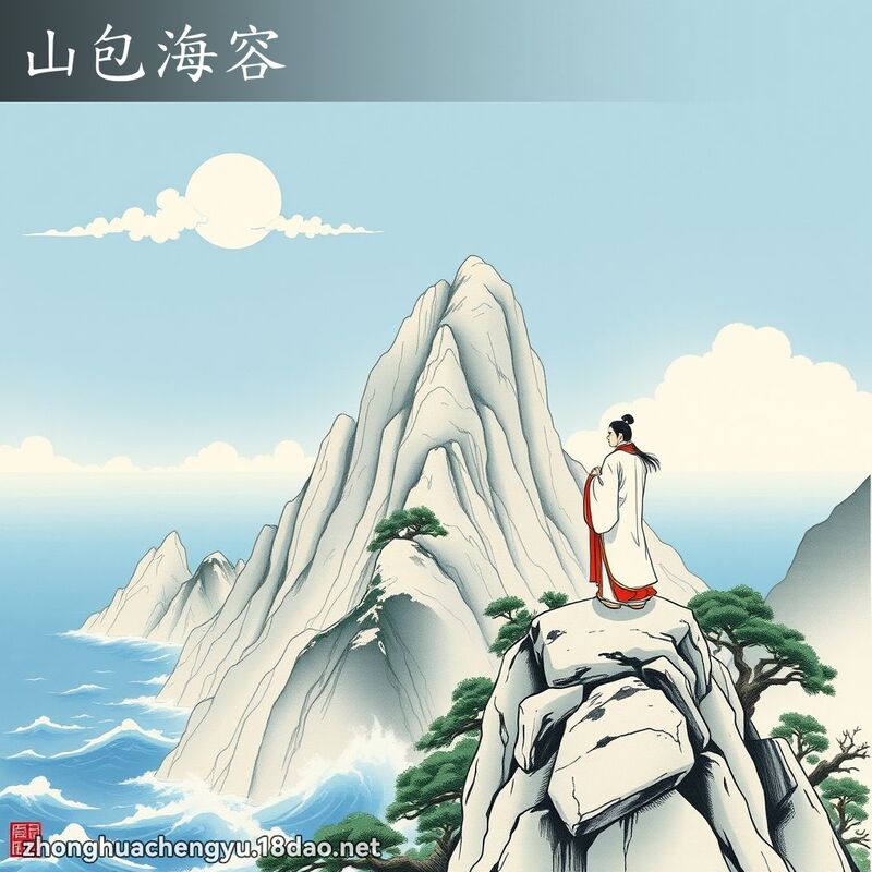 山包海容 - 中華成語配圖