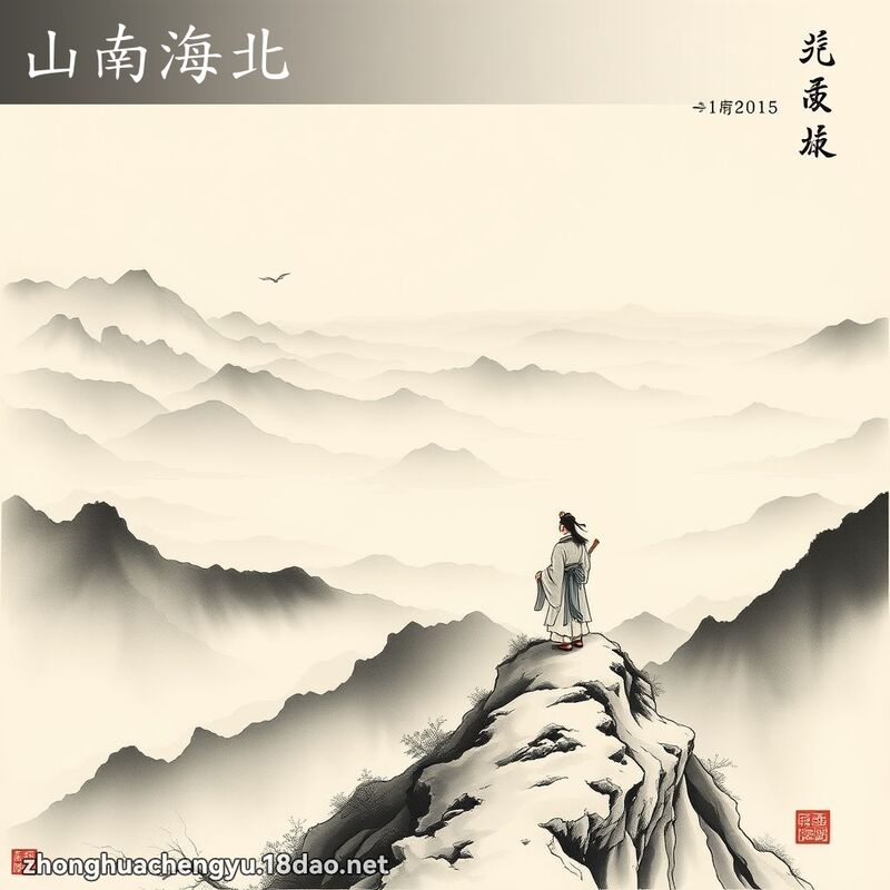 山南海北 配图