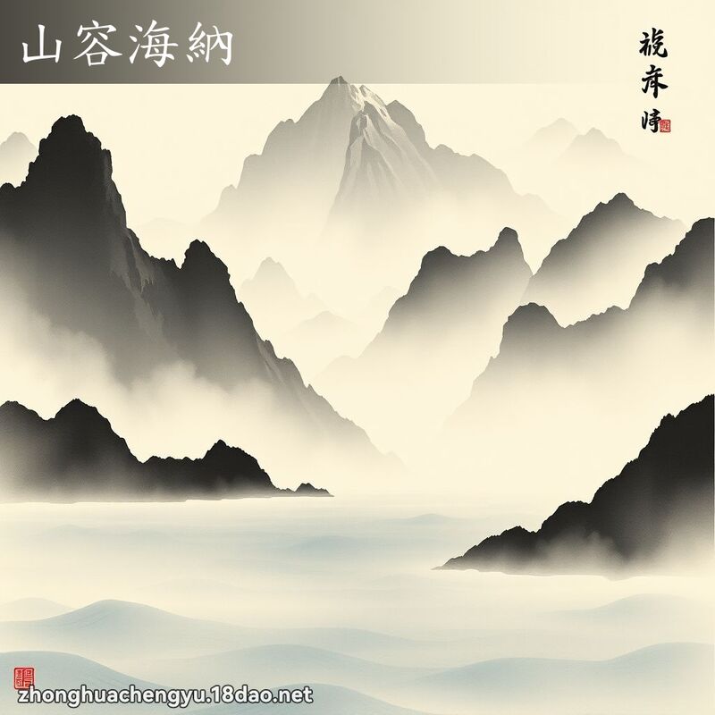 山容海納 配图