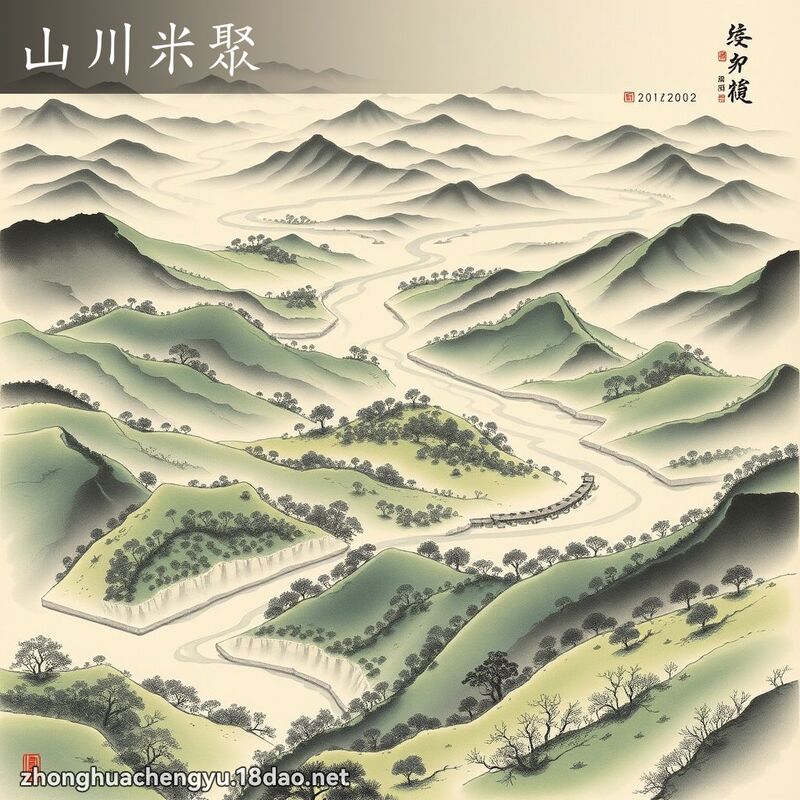 山川米聚 配图