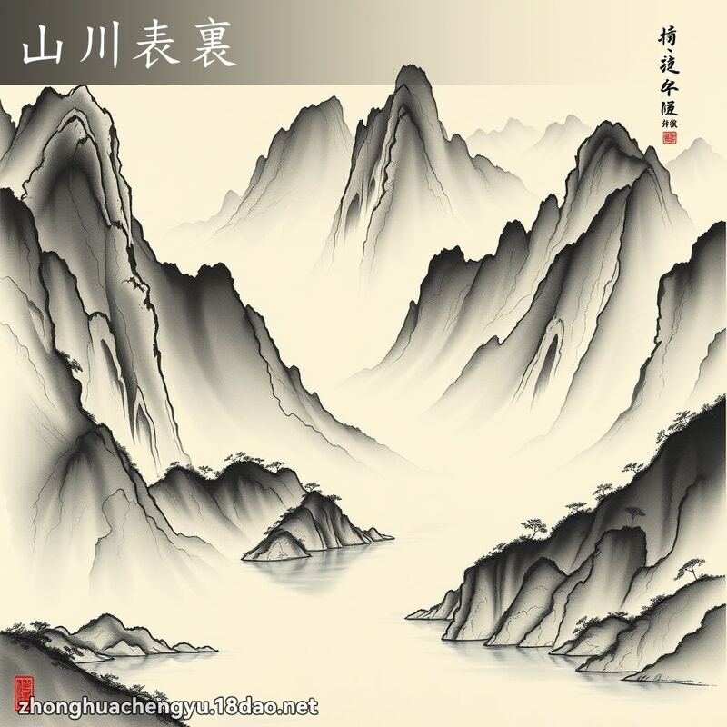 山川表裏 配图