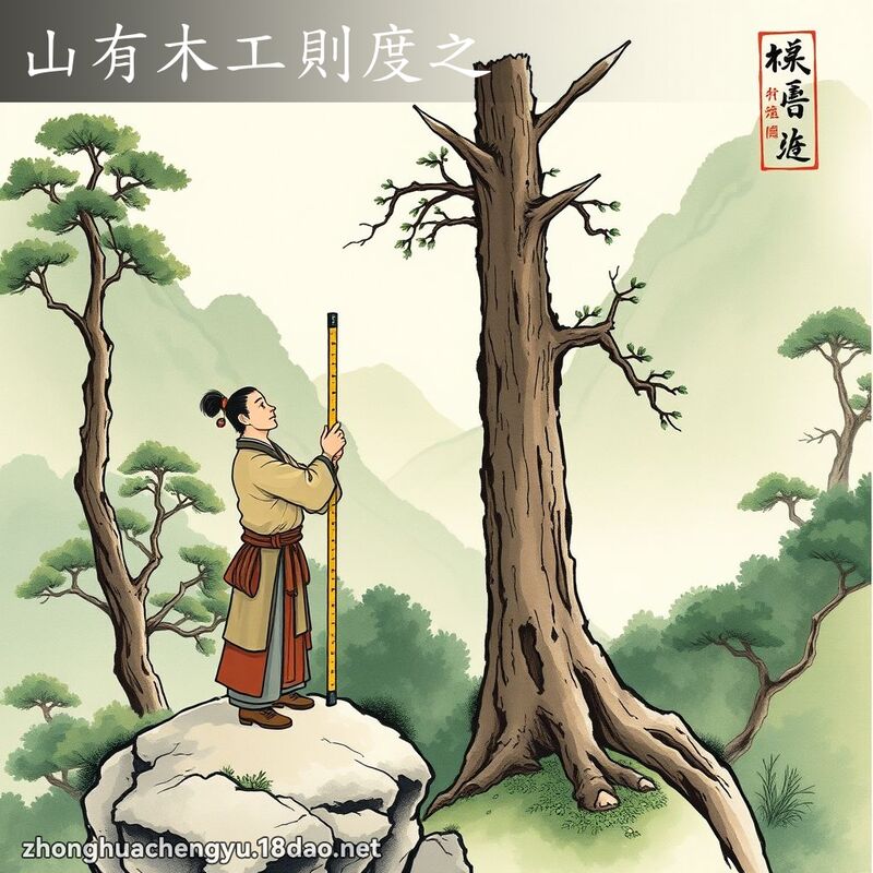 山有木工則度之 配图