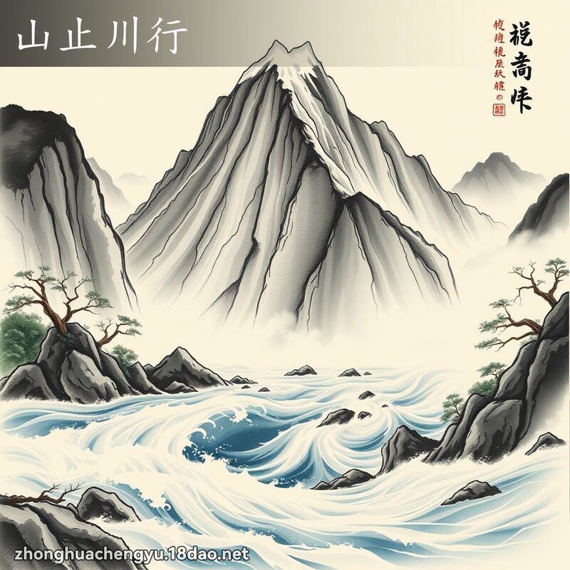 山止川行 配图