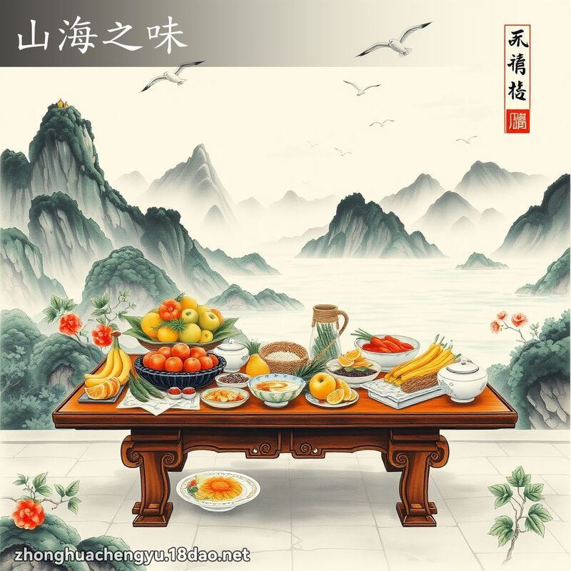 山海之味 配图