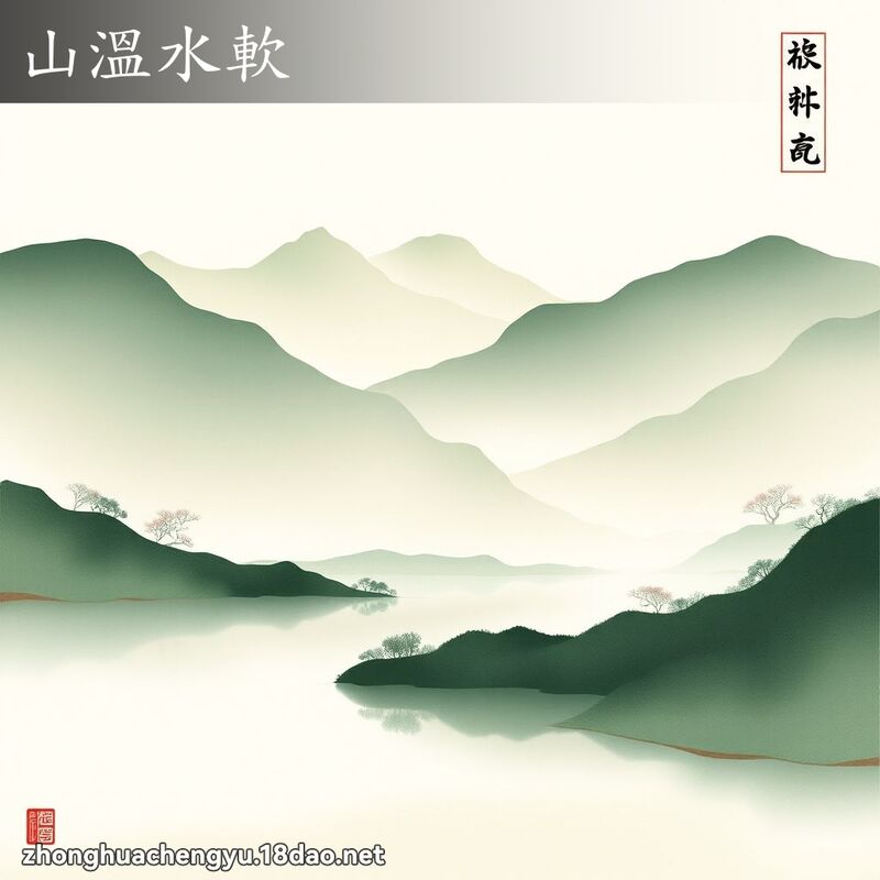山溫水軟 配图