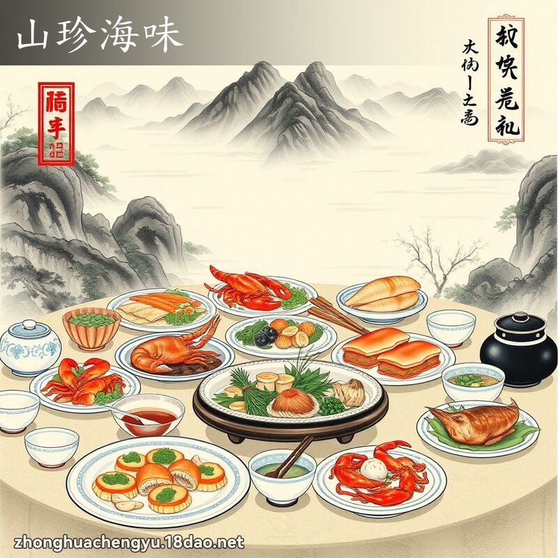 山珍海味 配图