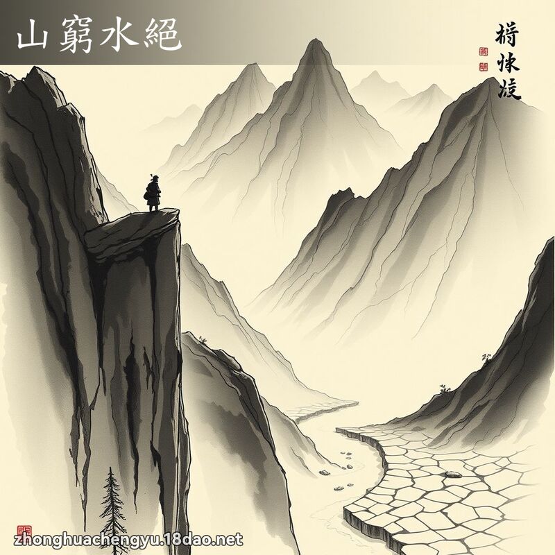 山窮水絕 配图