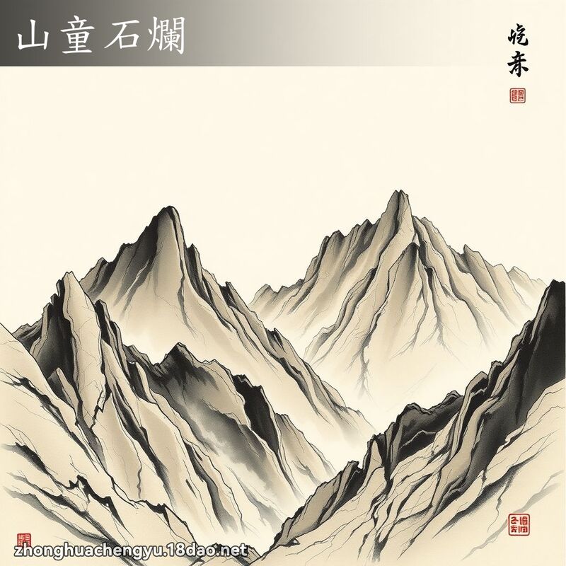 山童石爛 配图