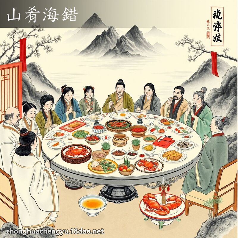 山肴海錯 配图