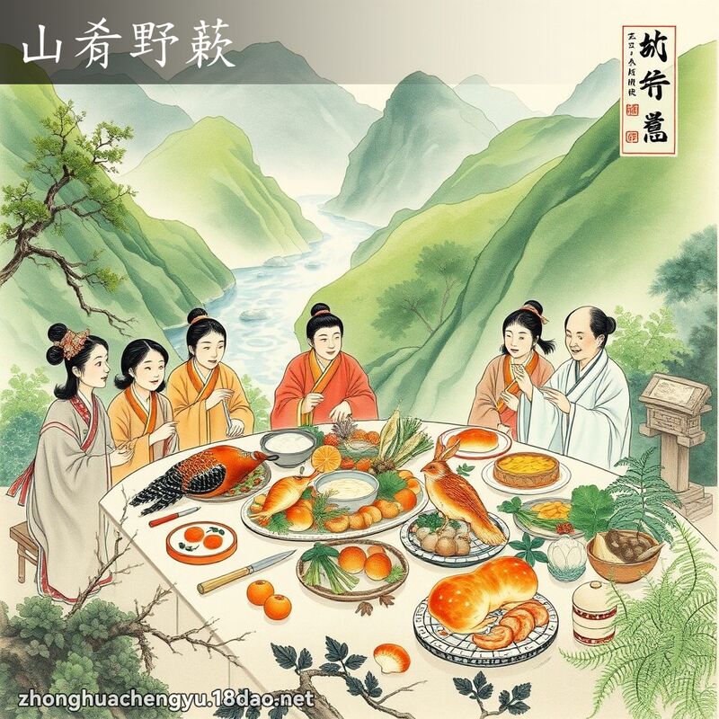 山肴野蔌 配图