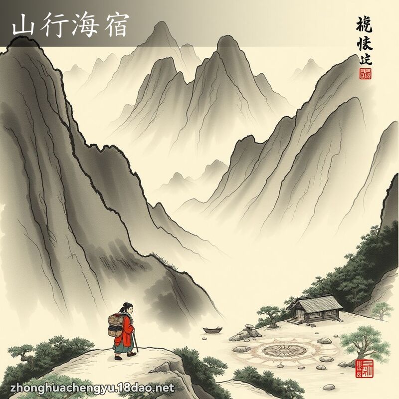 山行海宿 配图