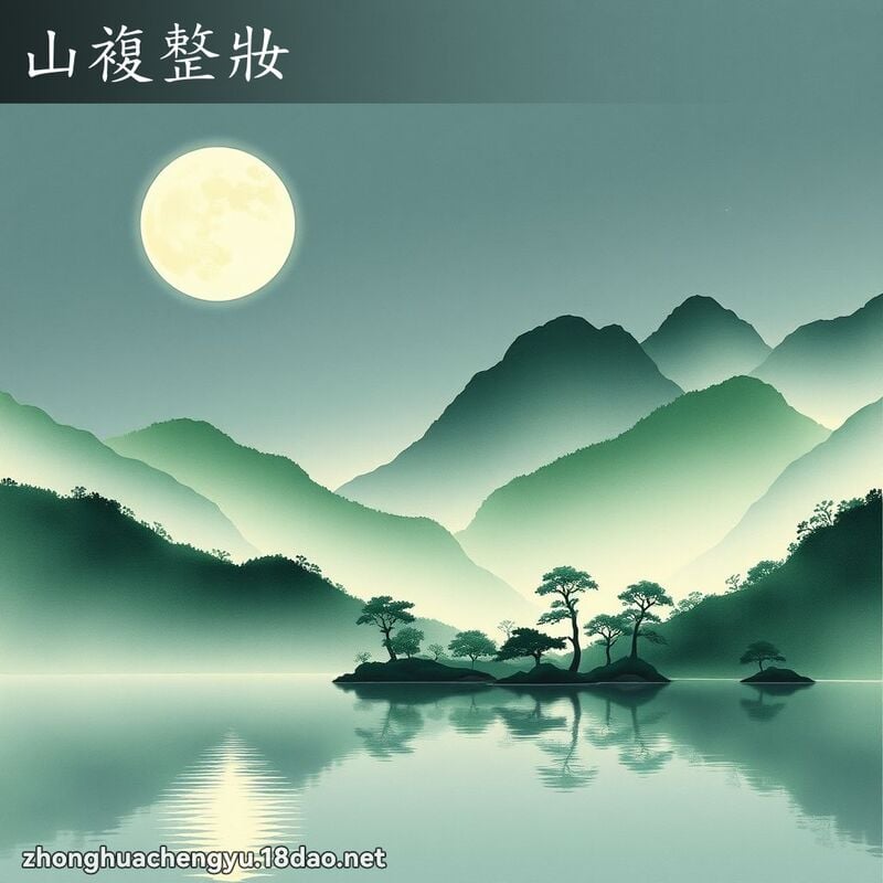 山複整妝 配图