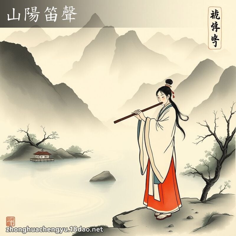 山陽笛聲 配图