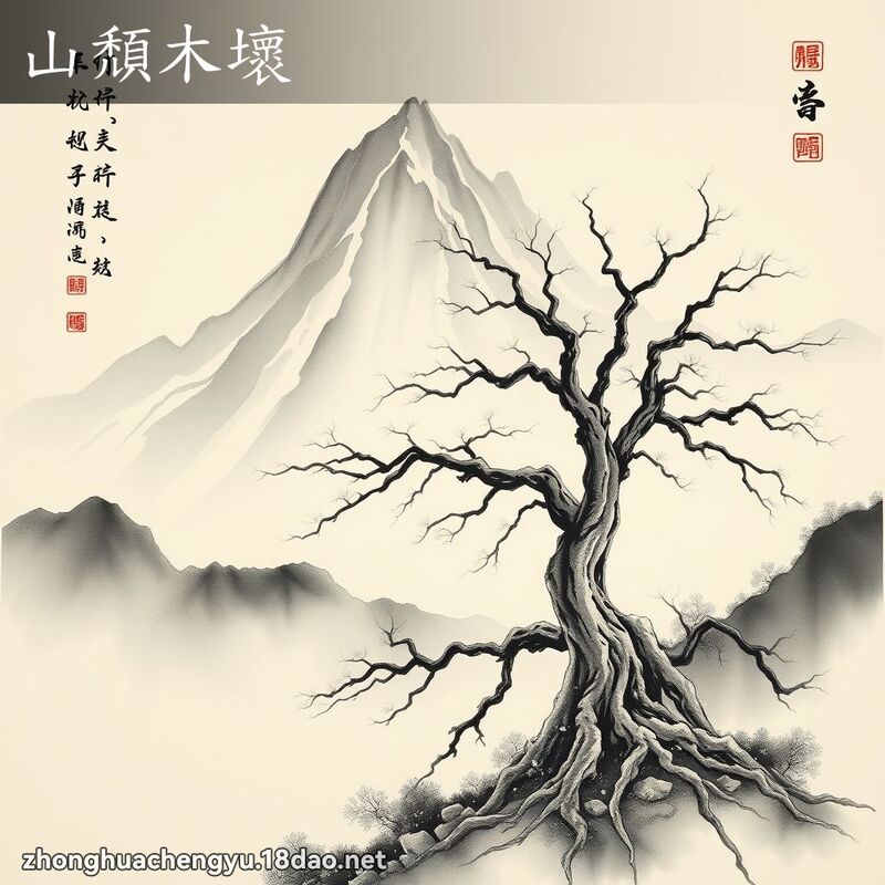 山頹木壞 配图
