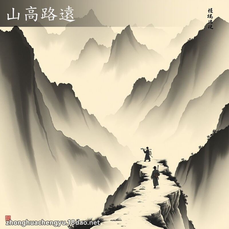 山高路遠 配图