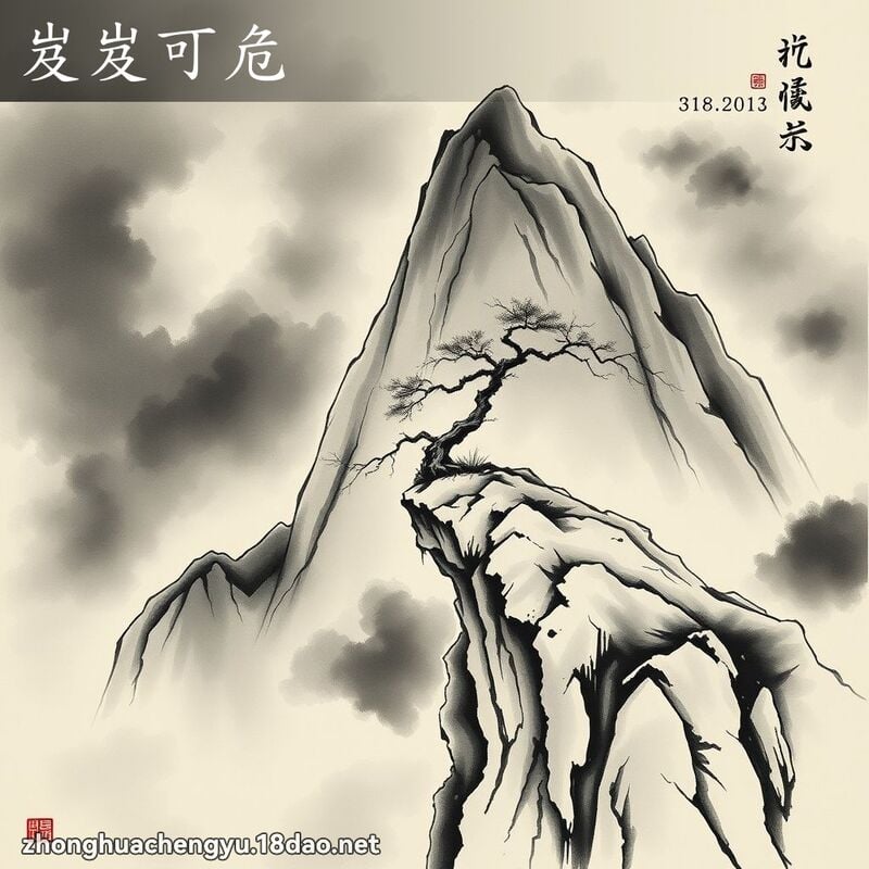 岌岌可危 配图