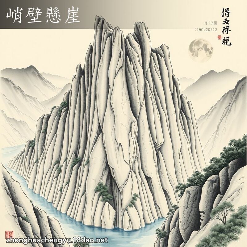 峭壁懸崖 配图