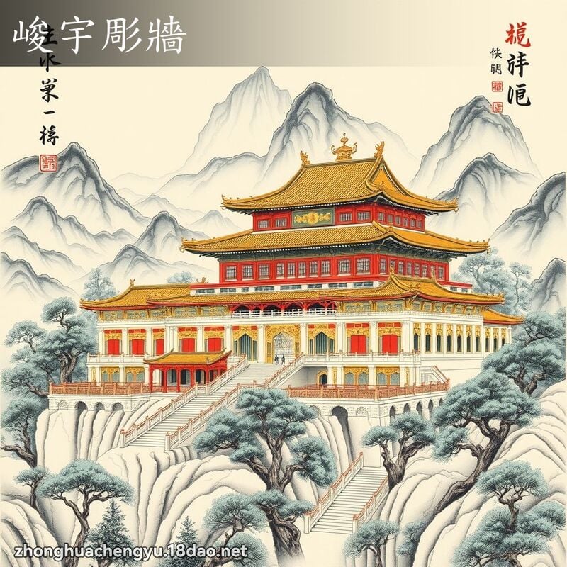 峻宇彫牆 配图
