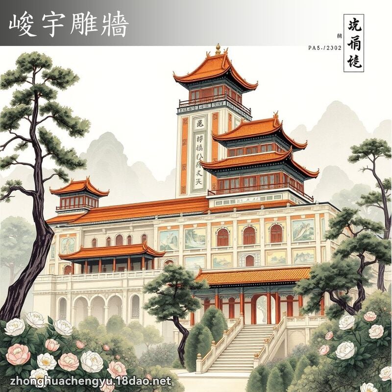 峻宇雕牆 配图