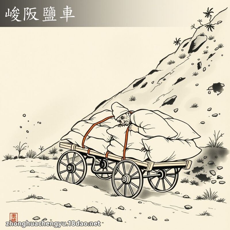 峻阪鹽車 配图