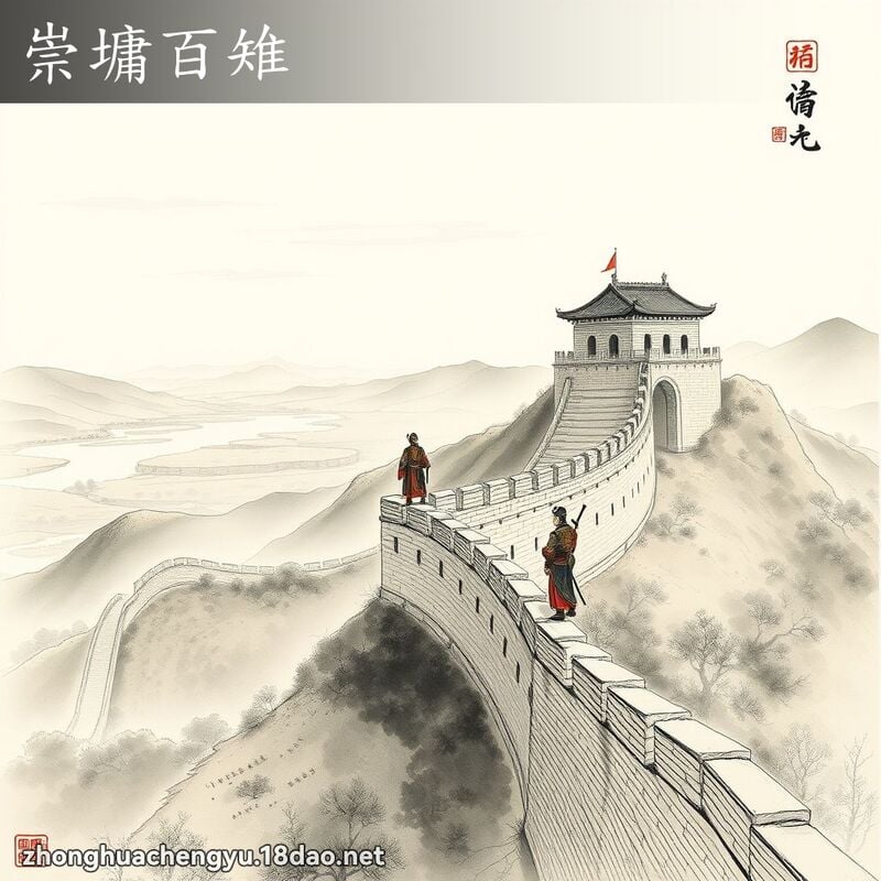 崇墉百雉 配图
