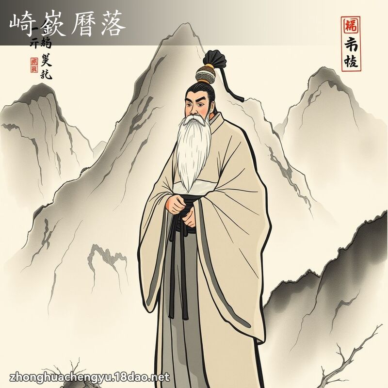 崎嶔曆落 配图