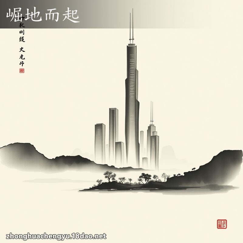 崛地而起 配图