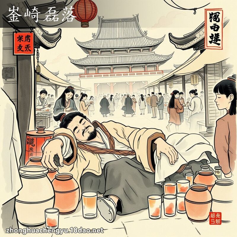 崟崎磊落 配图